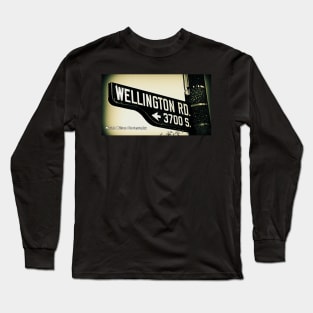 Wellington Road, Los Angeles, California by Mistah Wilson Long Sleeve T-Shirt